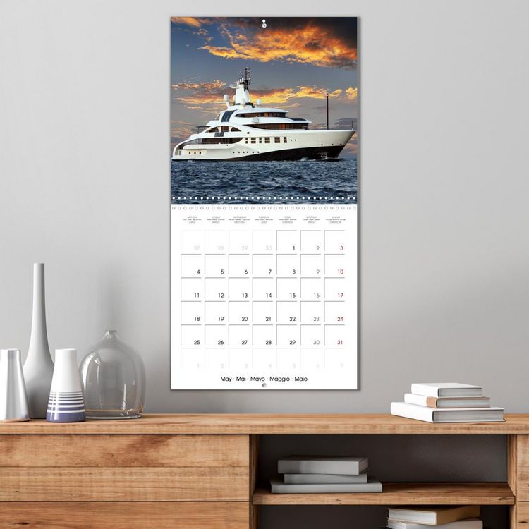 Produktbild: SUPERYACHTS (Wall Calendar 2026 12 &times; 12 Inch) CALVENDO 12 Month Wall Calendar