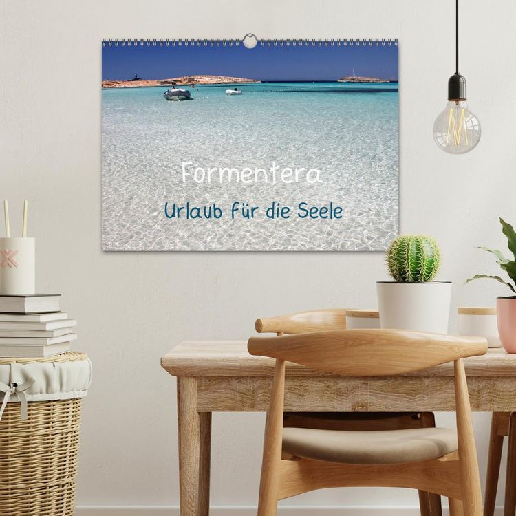 Produktbild: Formentera - Urlaub f&uuml;r die Seele (Wandkalender 2026 DIN A3 quer), CALVENDO Monatskalender