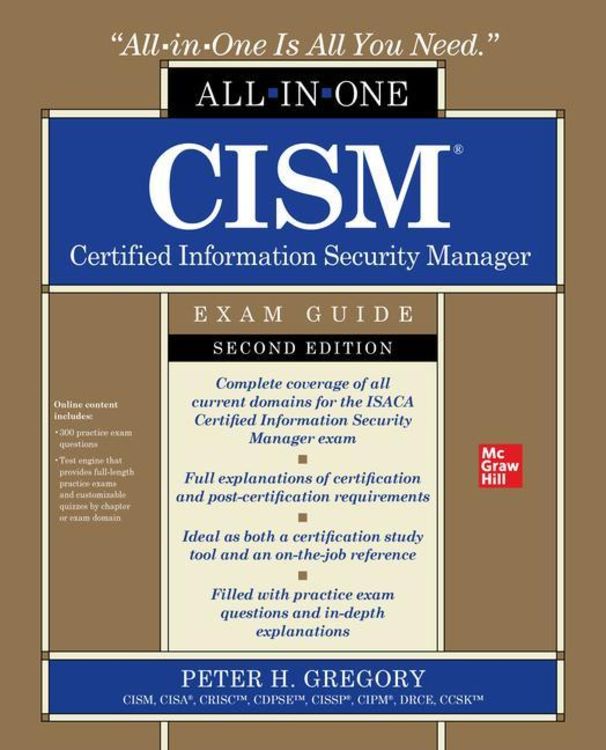 Produktbild: CISM Certified Information Security Manager All-in-One Exam Guide
