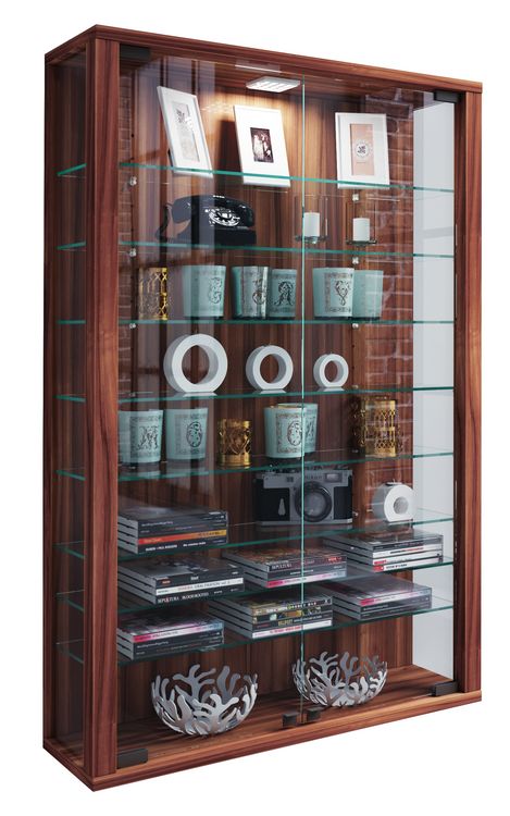 Produktbild: Wandvitrine H&auml;ngevitrine Glasvitrine Vitrosa Mini