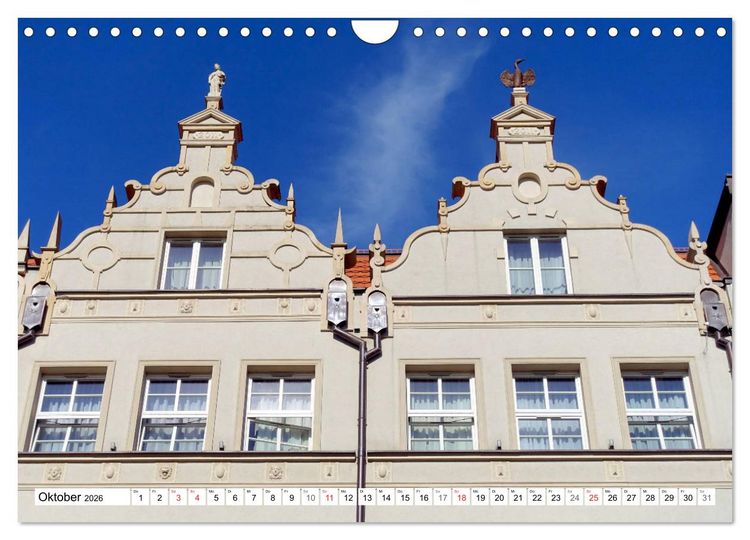 Produktbild: Das Wunder von Elbing - Eine Stadt auferstanden aus Ruinen (Wandkalender 2026 DIN A4 quer), CALVENDO Monatskalender
