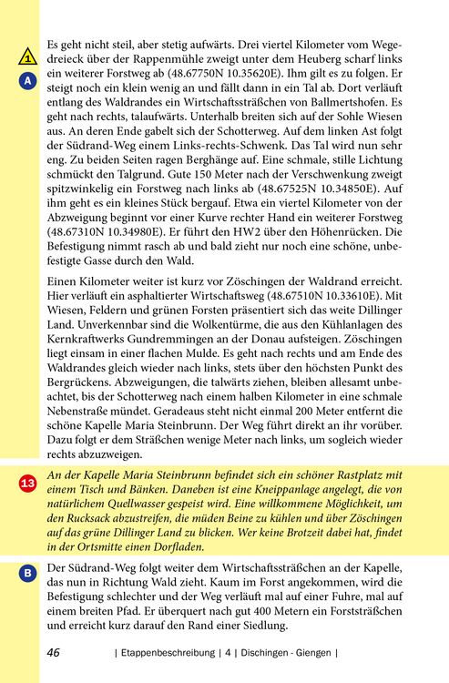 Produktbild: Schw&auml;bische Alb S&uuml;drand-Weg HW2