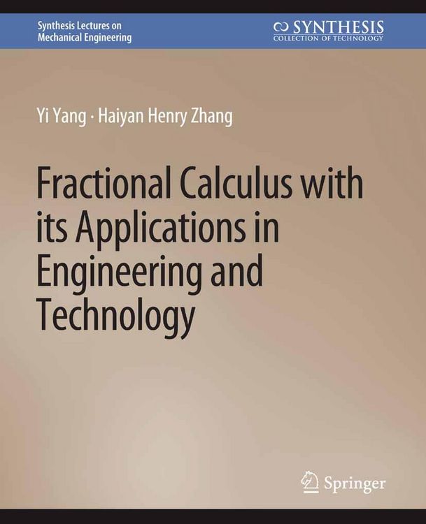 Produktbild: Fractional Calculus with its Applications in Engineering and Technology