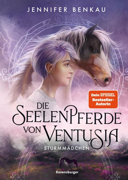 Produktbild: Die Seelenpferde von Ventusia, Band 3: Sturmm&auml;dchen (Abenteuerliche Pferdefantasy ab 10 Jahren von der Dein-SPIEGEL-Bestsellerautorin)