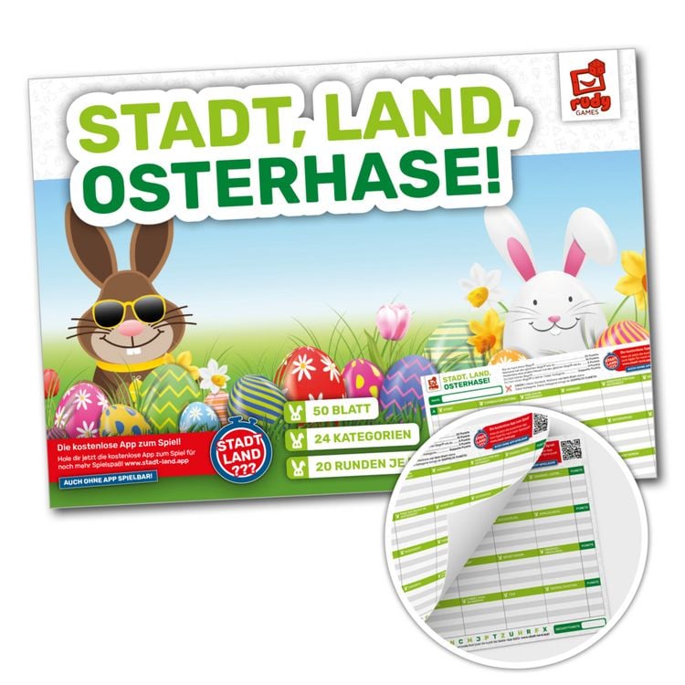 Bild vom Artikel Stadt, Land, OSTERHASE! (Spiel) vom Autor 