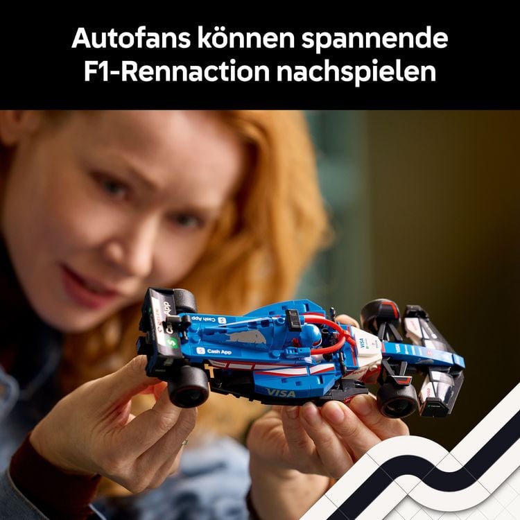 Produktbild: LEGO Speed Champions Visa Cash App RB VCARB 01 F1 Rennauto Modell 77246