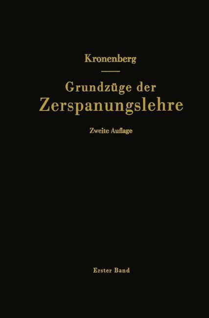 Produktbild: Grundz&uuml;ge der Zerspanungslehre