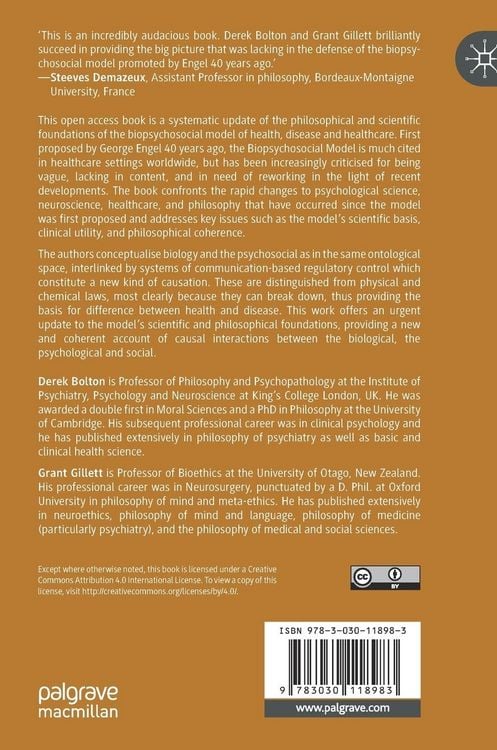 Produktbild: The Biopsychosocial Model of Health and Disease