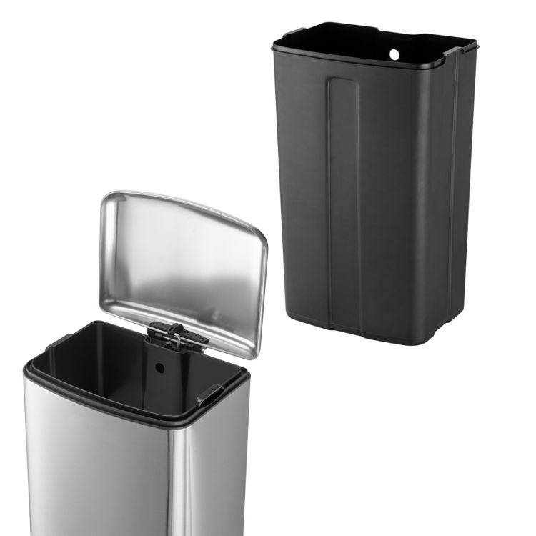 Produktbild: HTI-Living Treteimer 30L Edelstahl Soft-Close Treteimer 30L Edelstahl Soft-Close