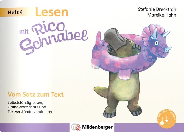 Produktbild: Lesen mit Rico Schnabel, Heft 4: Vom Satz zum Text