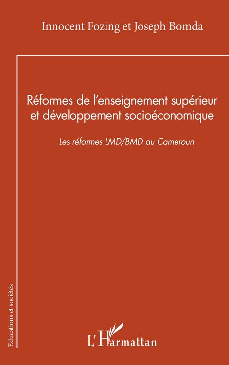 Produktbild: R&eacute;formes de l'enseignement sup&eacute;rieur et d&eacute;veloppement socio&eacute;conomique