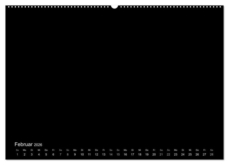 Produktbild: Bastelkalender: DIY Kreativ-Kalender -schwarz- (Wandkalender 2026 DIN A2 quer), CALVENDO Monatskalender