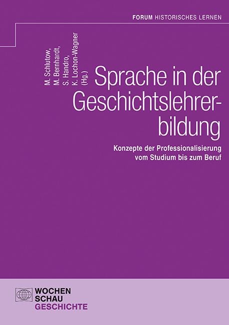 Produktbild: Sprache in der Geschichtslehrerbildung