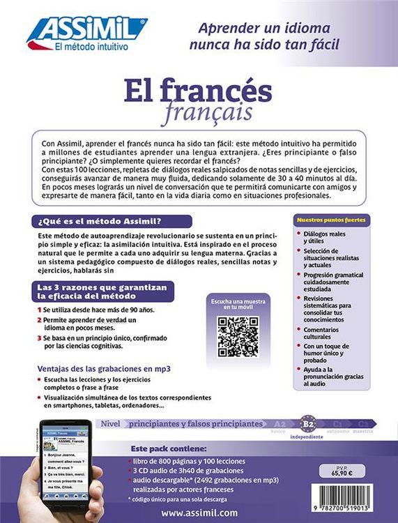 Produktbild: French for Spanish Speakers Superpack with CD