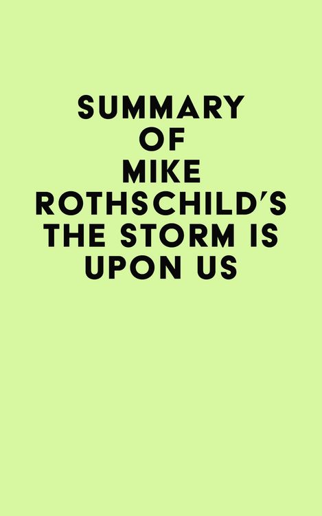 Produktbild: Summary of Mike Rothschild's The Storm Is Upon Us