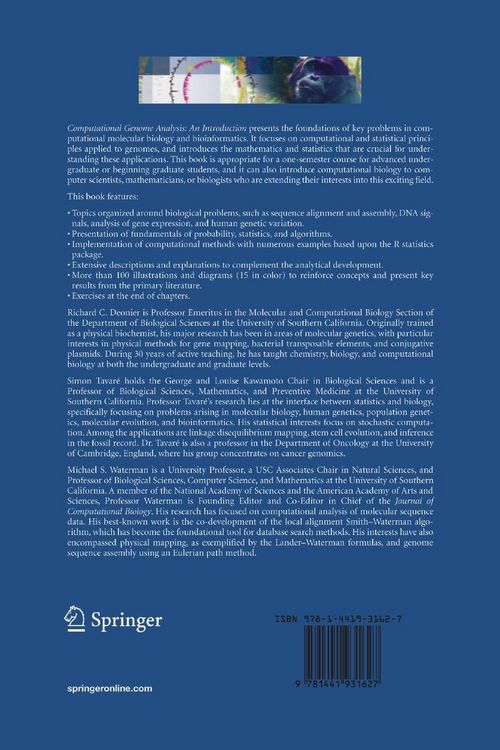 Produktbild: Computational Genome Analysis