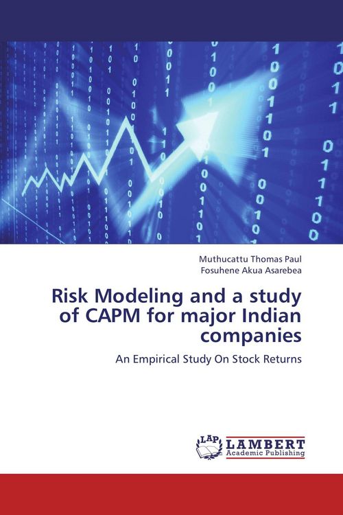 Produktbild: Risk Modeling and a study of CAPM for major Indian companies