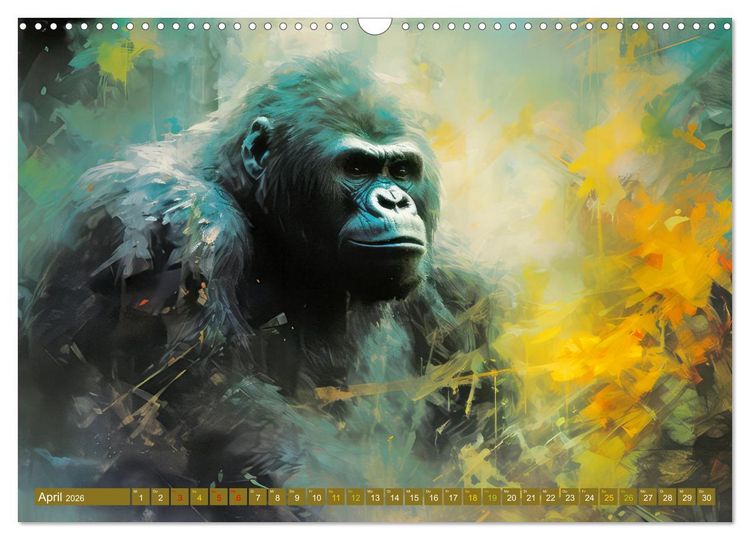 Produktbild: Dschungel Faszination (Wandkalender 2026 DIN A3 quer), CALVENDO Monatskalender