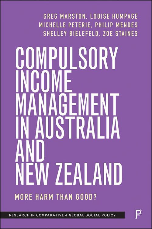 Produktbild: Compulsory Income Management in Australia and New Zealand