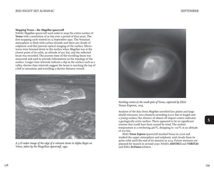 Produktbild: Night Sky Almanac 2025 Hb