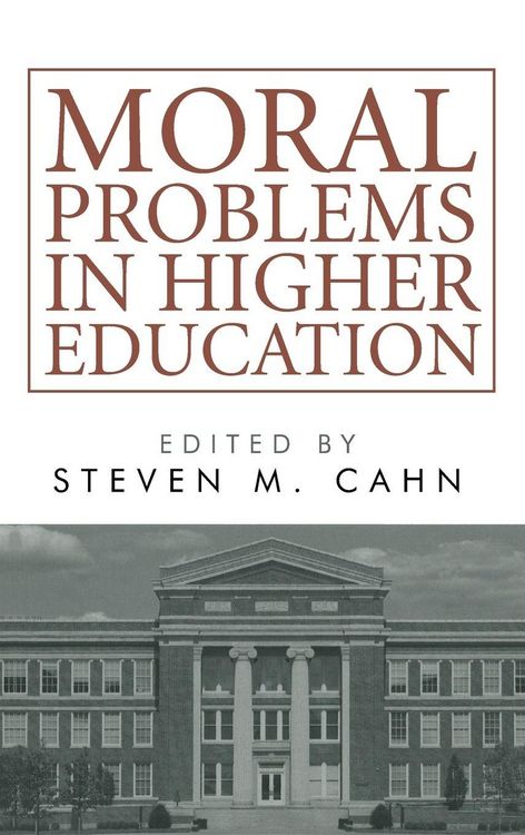 Produktbild: Moral Problems in Higher Education