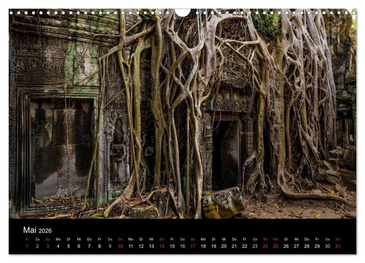 Produktbild: Kambodscha: das K&ouml;nigreich der Wunder (Wandkalender 2026 DIN A3 quer), CALVENDO Monatskalender