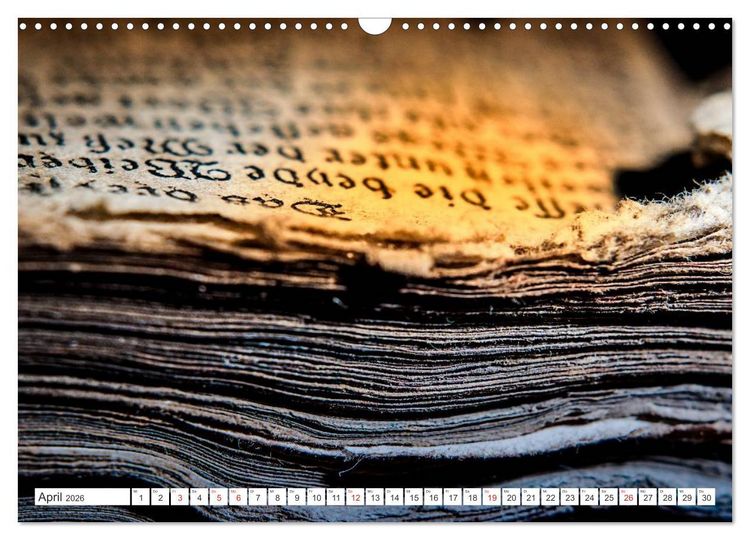 Produktbild: Ars Libri - Kunstwerk Buch (Wandkalender 2026 DIN A3 quer), CALVENDO Monatskalender
