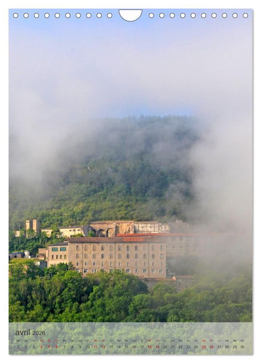 Produktbild: VILLAGES Occitanie (Calendrier mural 2026 DIN A4 horizontal), CALVENDO calendrier mensuel