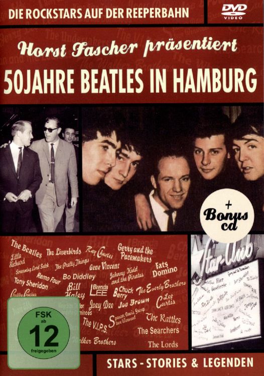 Produktbild: Horst Fascher pr&auml;sentiert 50 Jahre Beatles in Hamburg (+ CD)