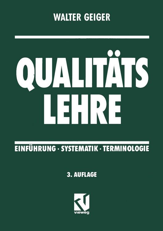 Produktbild: Qualit&auml;tslehre