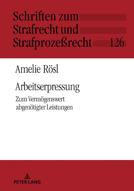 Produktbild: Arbeitserpressung