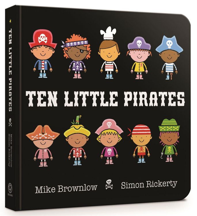 Produktbild: Ten Little Pirates Board Book