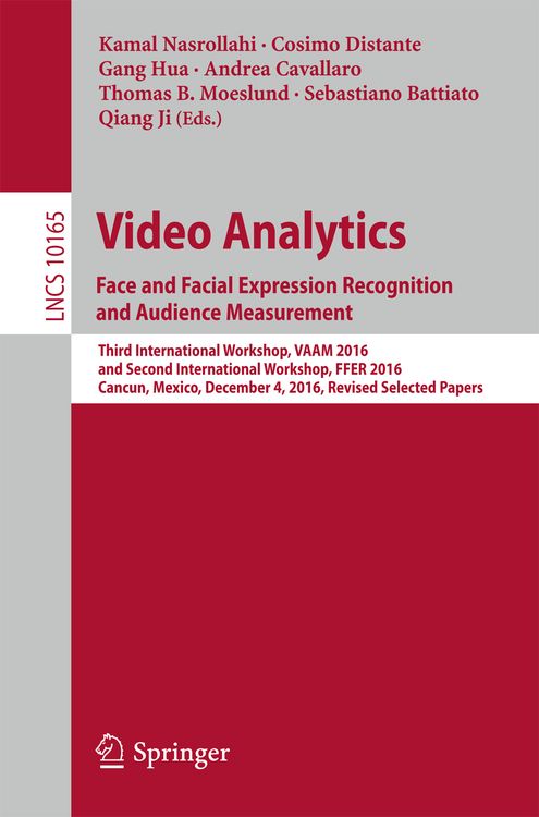 Produktbild: Video Analytics. Face and Facial Expression Recognition and Audience Measurement