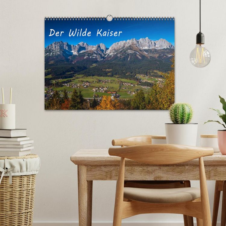 Produktbild: Der Wilde Kaiser, das Kletterparadies bei Kitzb&uuml;hel (Wandkalender 2026 DIN A3 quer), CALVENDO Monatskalender