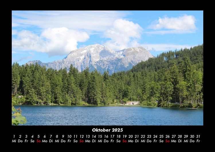 Produktbild: Tage am See 2025 Fotokalender DIN A3