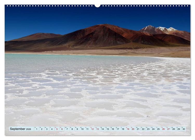 Produktbild: ATACAMA Wunder der Natur (hochwertiger Premium Wandkalender 2026 DIN A2 quer), Kunstdruck in Hochglanz