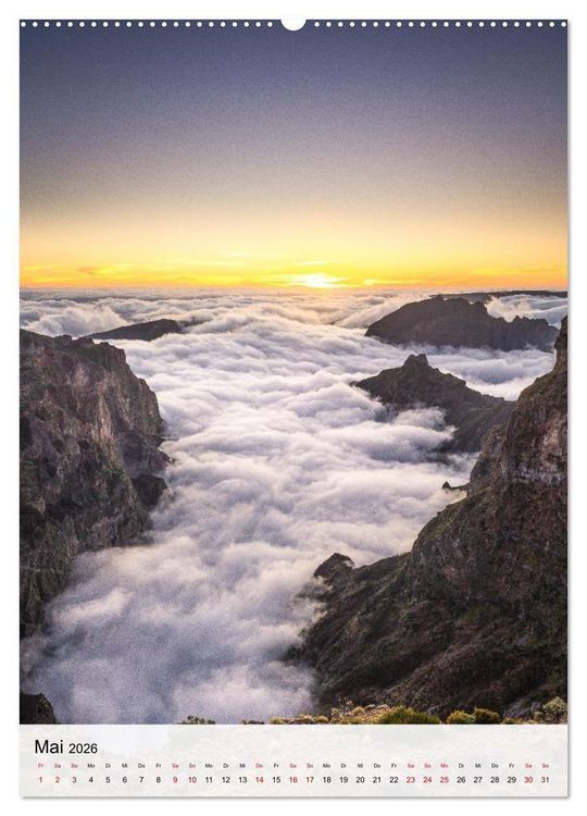 Produktbild: Madeira - Das Juwel im Atlantik (hochwertiger Premium Wandkalender 2026 DIN A2 hoch), Kunstdruck in Hochglanz