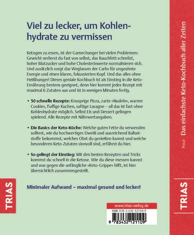 Produktbild: Das einfachste Keto-Kochbuch aller Zeiten
