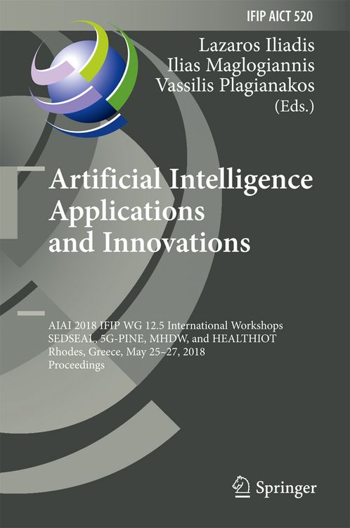 Produktbild: Artificial Intelligence Applications and Innovations