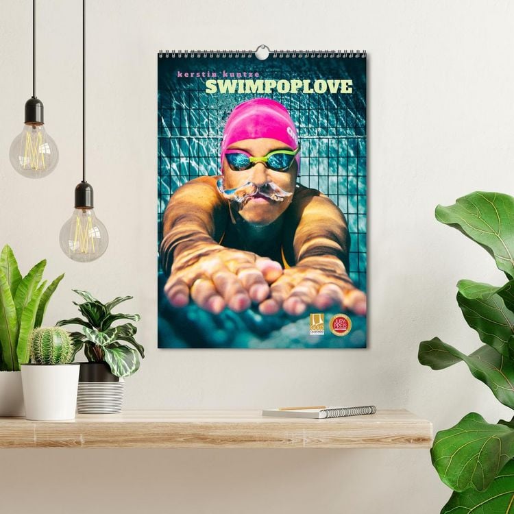 Produktbild: SWIMPOPLOVE (Wandkalender 2026 DIN A3 hoch), CALVENDO Monatskalender