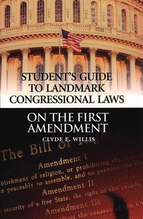 Produktbild: Student's Guide to Landmark Congressional Laws on the First Amendment