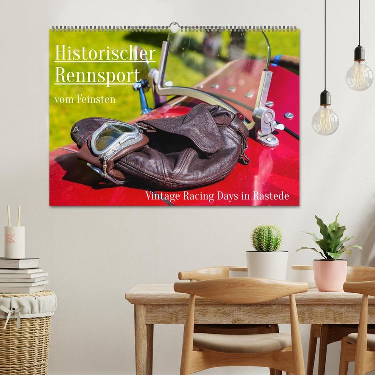 Produktbild: Historischer Rennsport - vom Feinsten (Wandkalender 2026 DIN A2 quer), CALVENDO Monatskalender