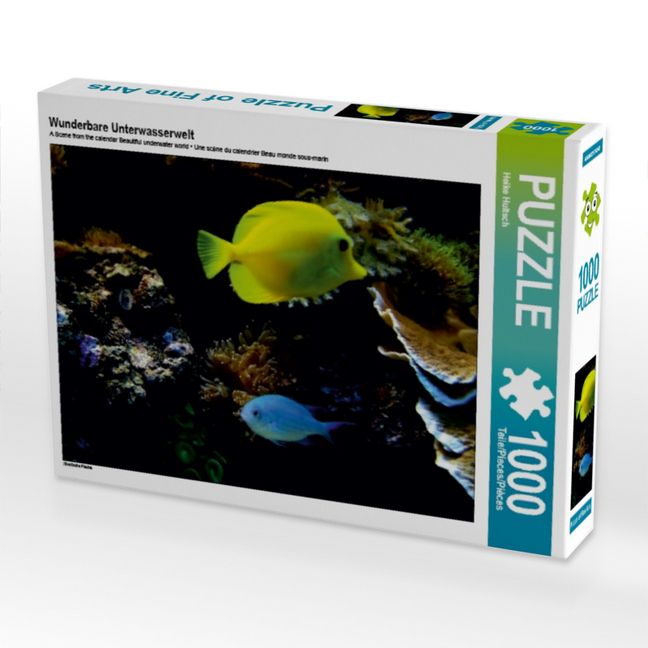 Produktbild: CALVENDO Puzzle Wunderbare Unterwasserwelt | 1000 Teile Lege-Gr&ouml;&szlig;e 64x48cm Foto-Puzzle f&uuml;r gl&uuml;ckliche Stunden