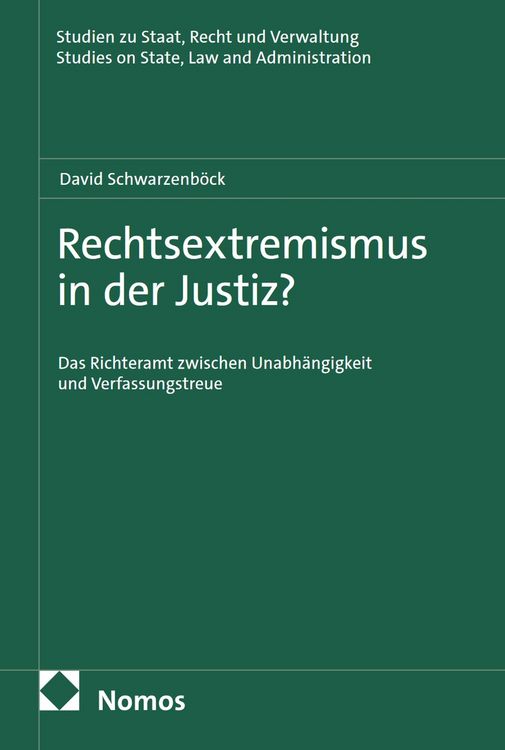 Produktbild: Rechtsextremismus in der Justiz?