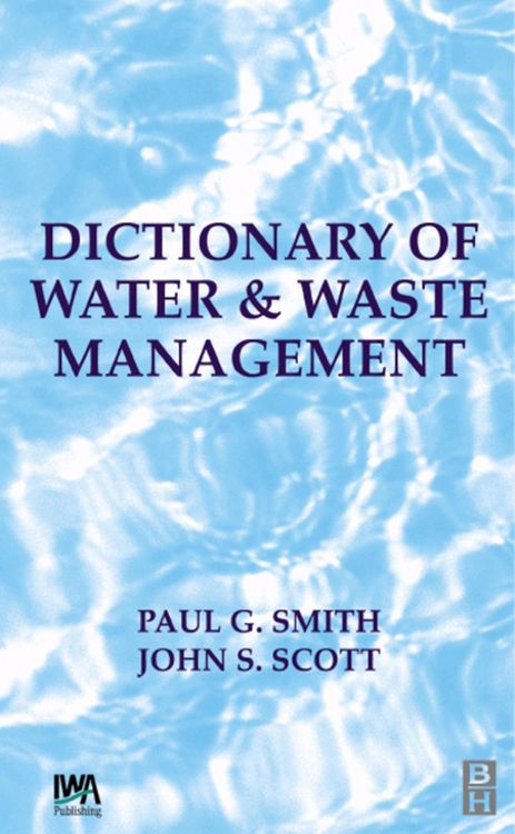 Produktbild: Dictionary of Water and Waste Management