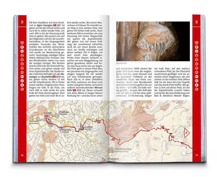 Produktbild: KOMPASS Wanderf&uuml;hrer Kreta mit Weitwanderweg E4, 75 Touren mit Extra-Tourenkarte