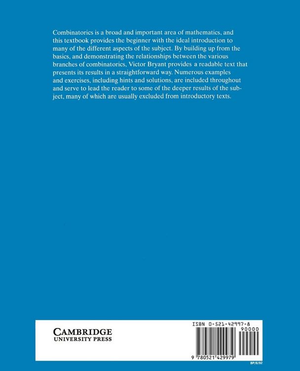 Produktbild: Aspects of Combinatorics