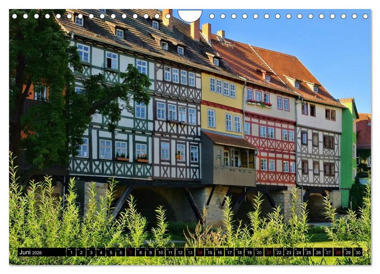 Produktbild: Unterwegs in Deutschland (Wandkalender 2026 DIN A4 quer), CALVENDO Monatskalender