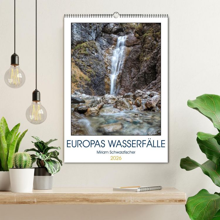Produktbild: Europas Wasserf&auml;lle (Wandkalender 2026 DIN A2 hoch), CALVENDO Monatskalender