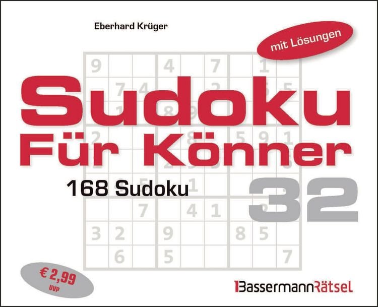 Produktbild: Sudoku f&uuml;r K&ouml;nner 32